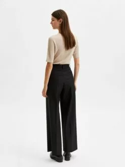 Selected Femme Wide Leg Suorat Housut 'Eliana'